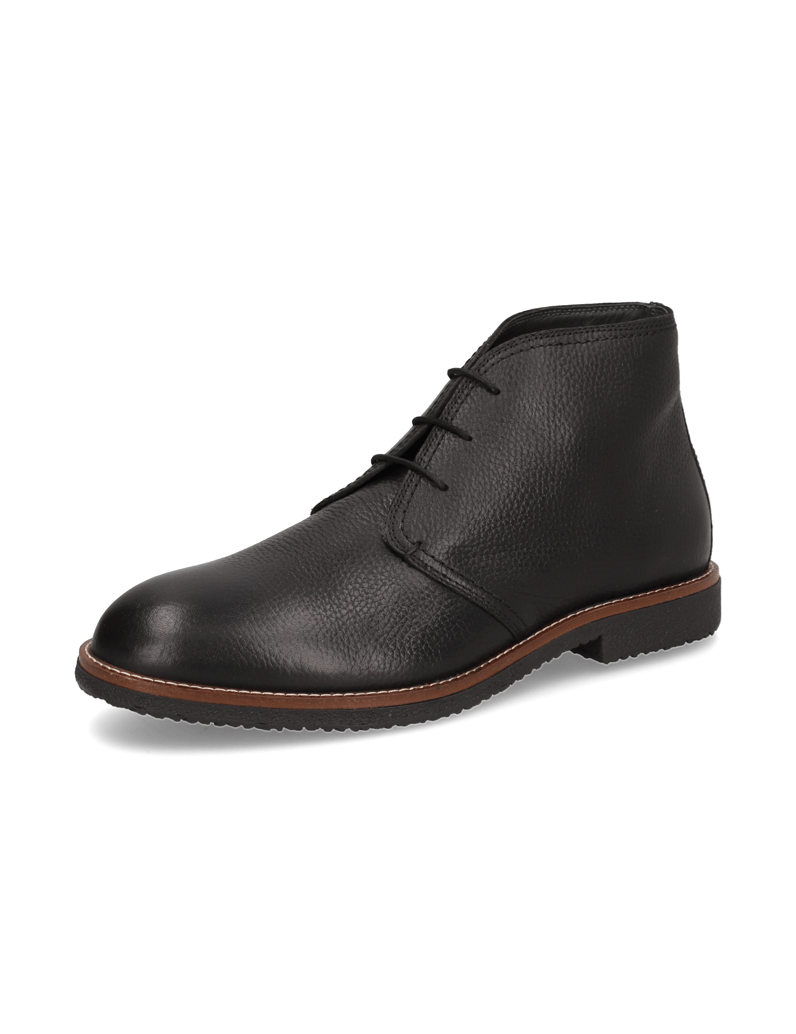 Kalman-&-Kalman-Glattleder-Boot-schwarz