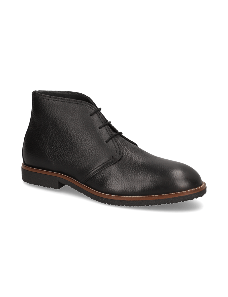 Kalman-&-Kalman-Glattleder-Boot-schwarz