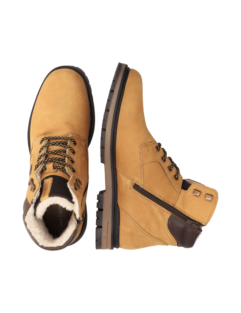 Pat-Calvin-Nubukleder-Boot-schwarz