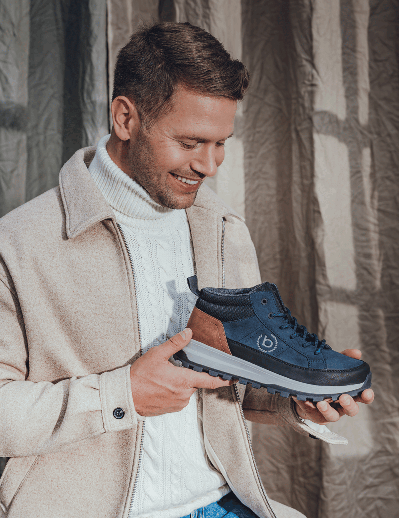 BUGATTI-DENIM-Sneaker-Mid-Cut-blau