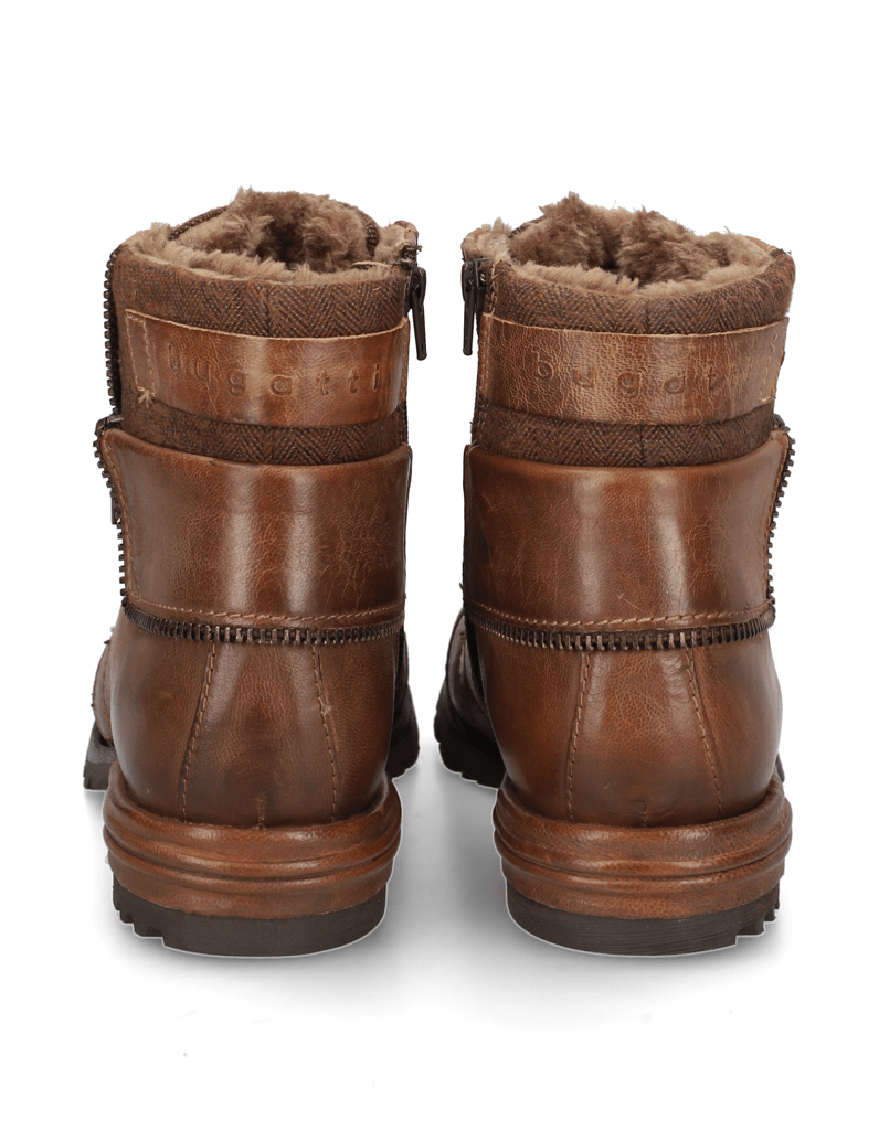 BUGATTI-DENIM-Boot-cognac