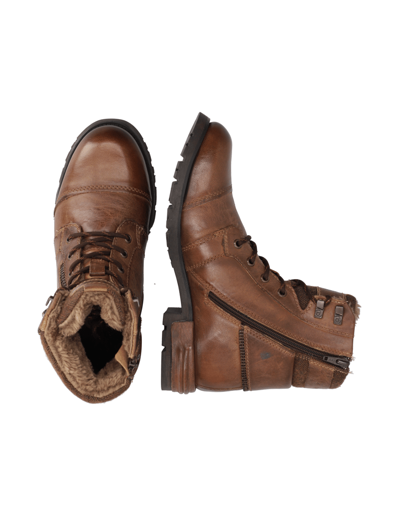BUGATTI-DENIM-Boot-cognac