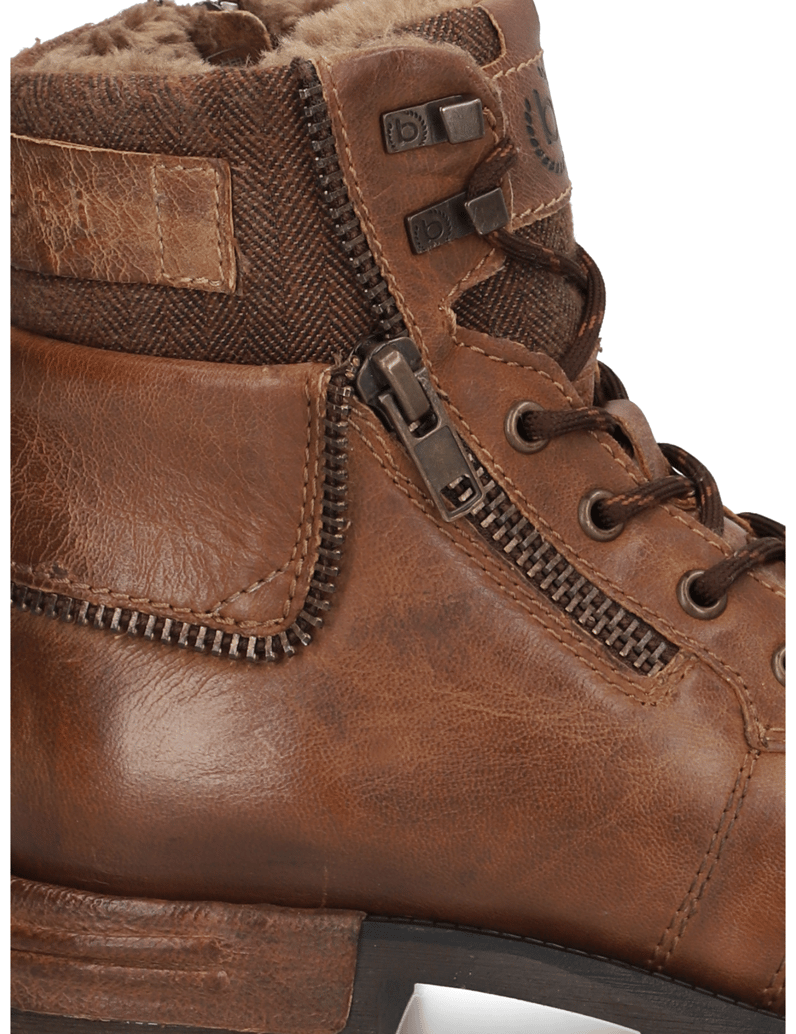 BUGATTI-DENIM-Boot-cognac