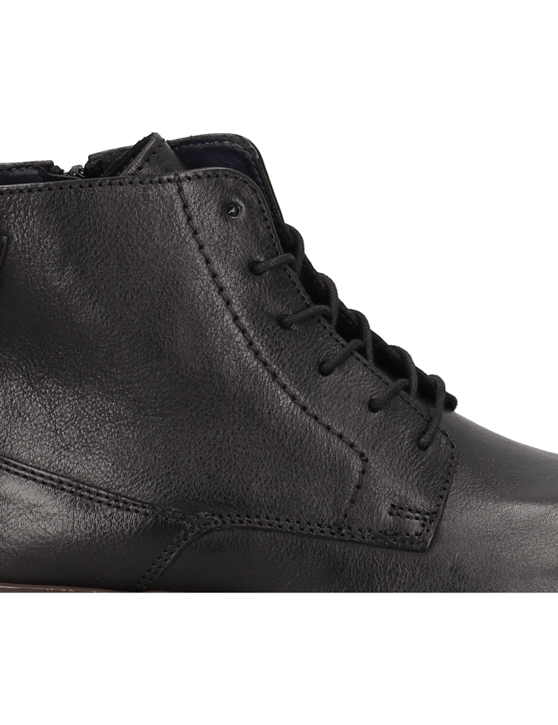 Pat-Calvin-Glattleder-Schnürstiefelette-schwarz