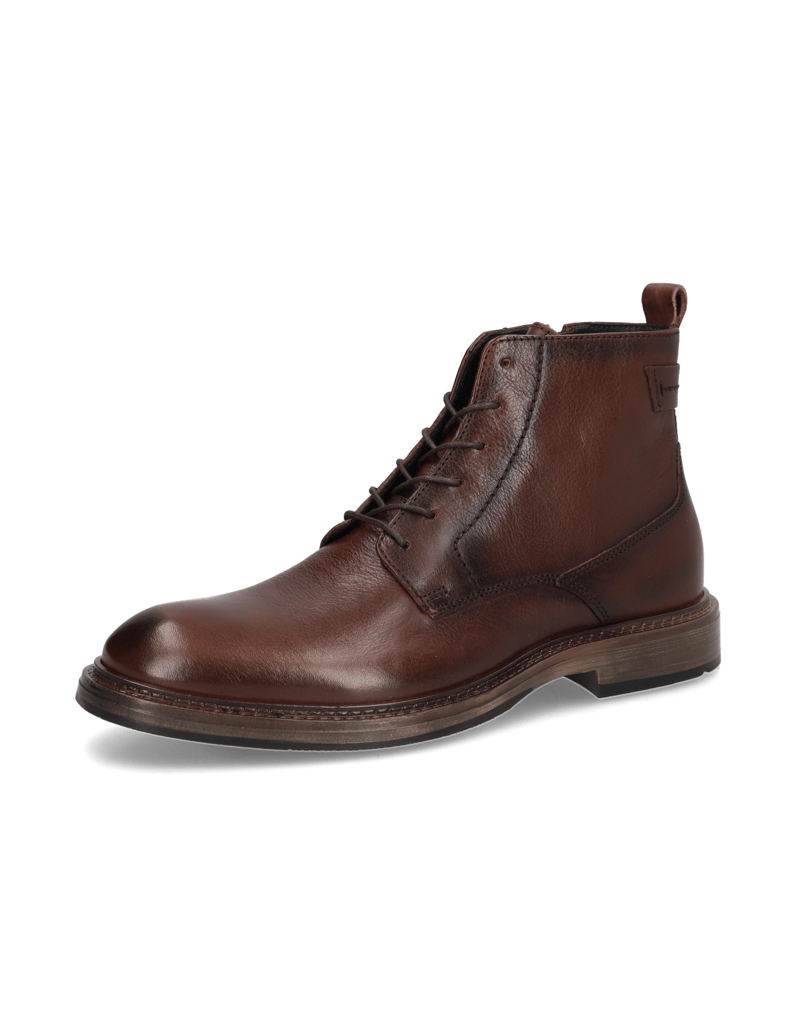 Pat-Calvin-Glattleder-Schnürstiefelette-schwarz