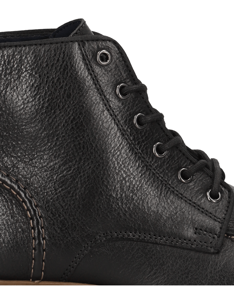 Pat-Calvin-Glattleder-Boot-schwarz