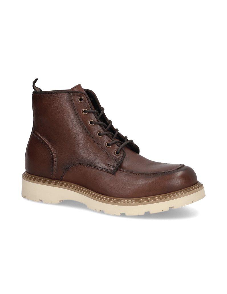 Pat-Calvin-Glattleder-Boot-schwarz