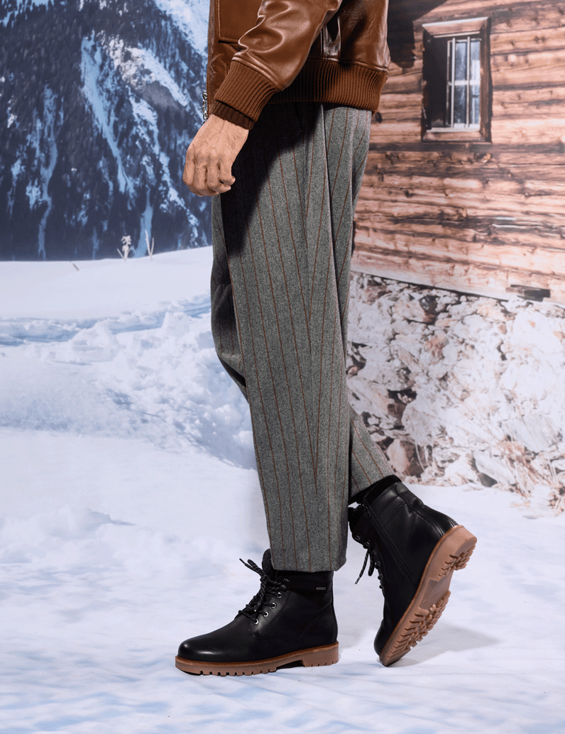 Pat-Calvin-Glattleder-Boot-schwarz