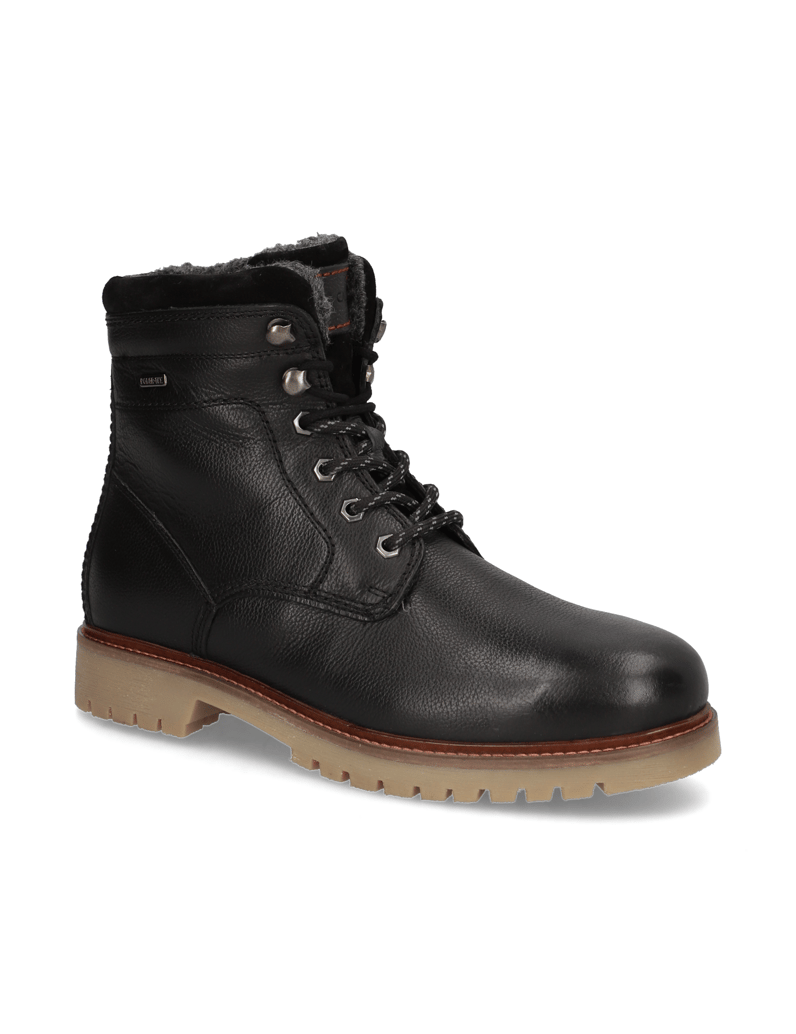 Pat-Calvin-Glattleder-Boot-schwarz