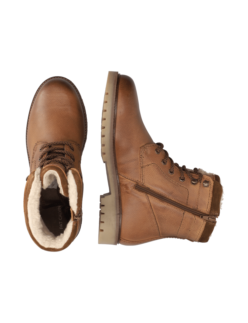 Pat-Calvin-Glattleder-Boot-schwarz