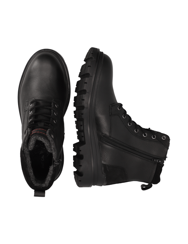 Pat-Calvin-Glattleder-Boot-schwarz