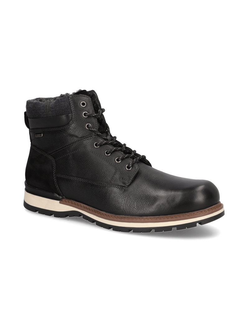 Pat-Calvin-Glattleder-Boot-schwarz