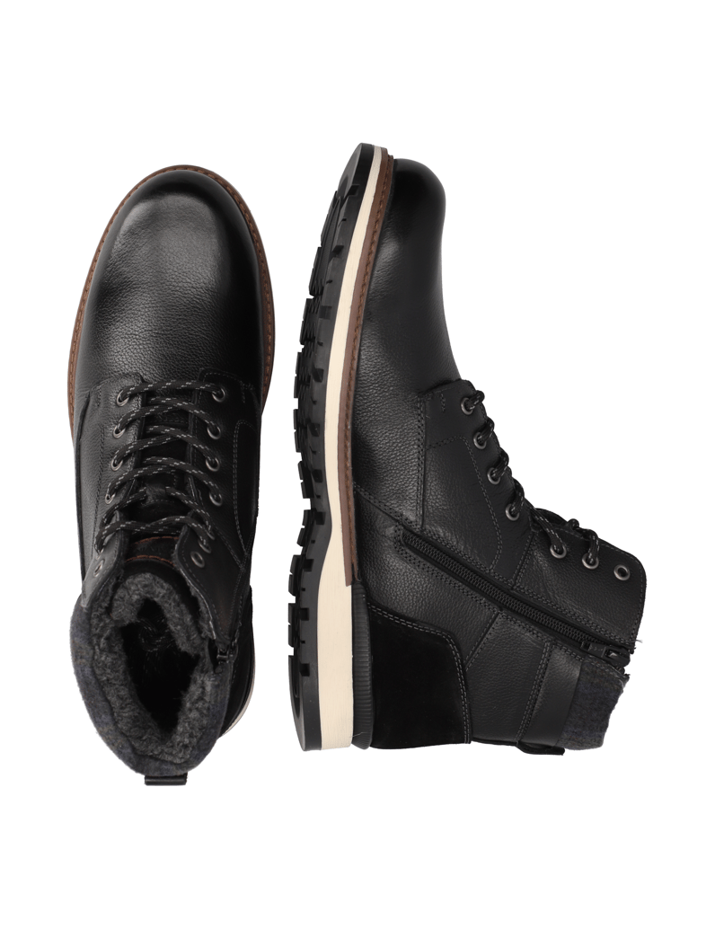 Pat-Calvin-Glattleder-Boot-schwarz