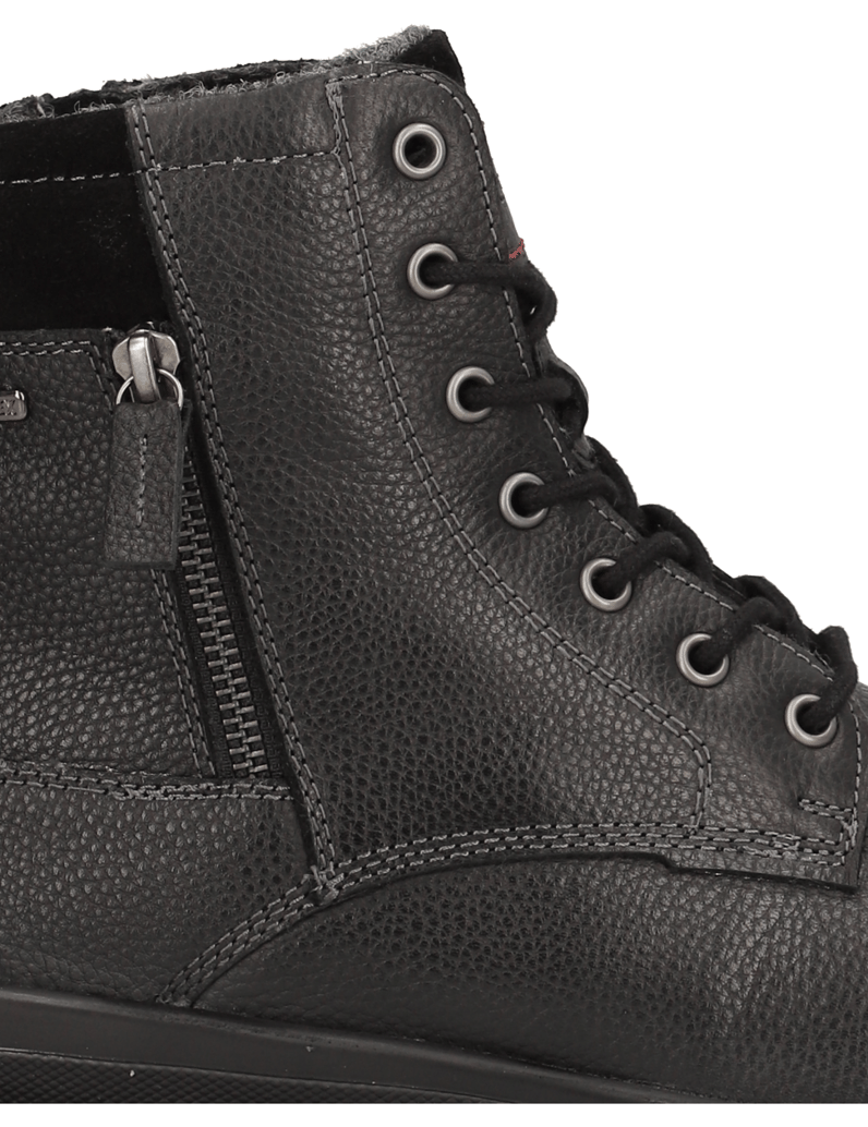 Pat-Calvin-Glattleder-Boot-schwarz