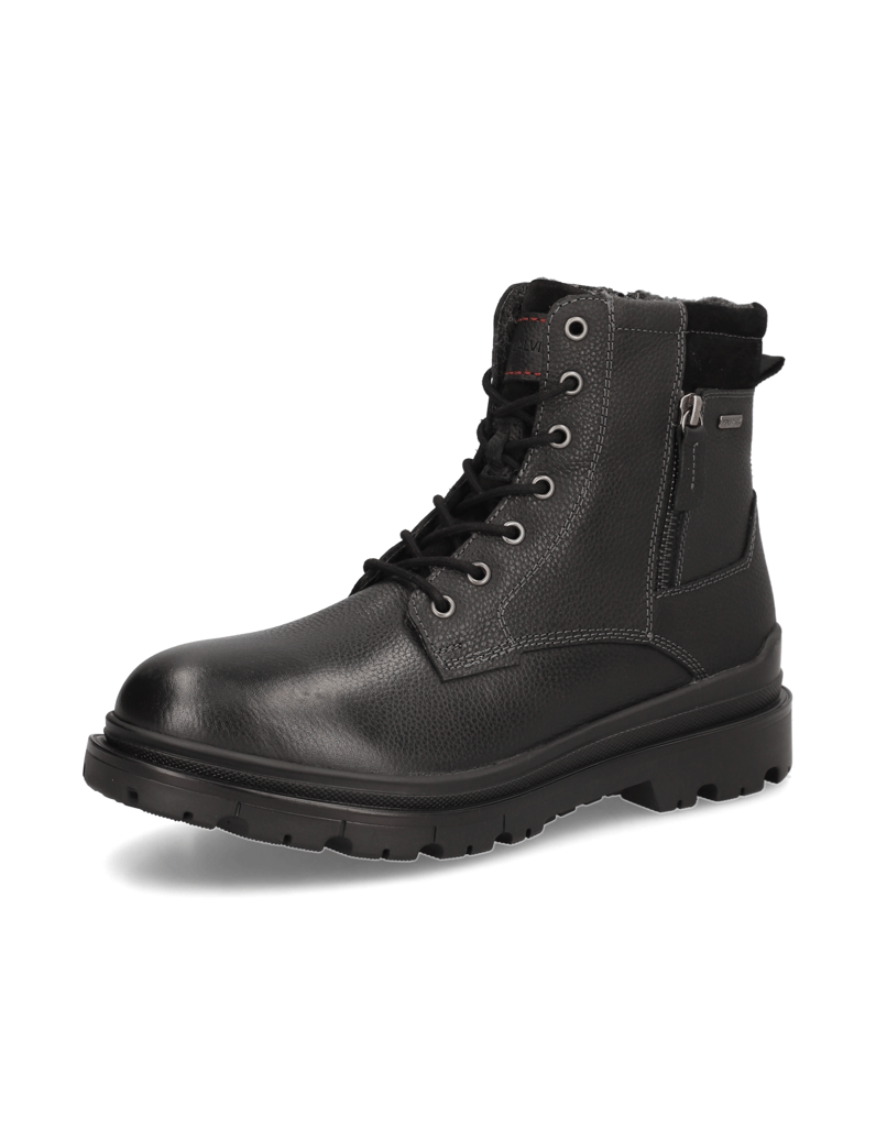 Pat-Calvin-Glattleder-Boot-schwarz