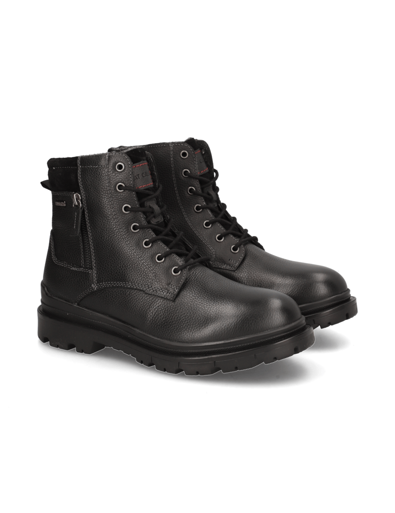 Pat-Calvin-Glattleder-Boot-schwarz