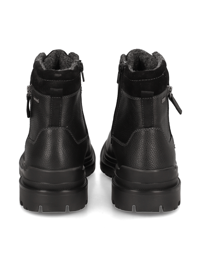 Pat-Calvin-Glattleder-Boot-schwarz