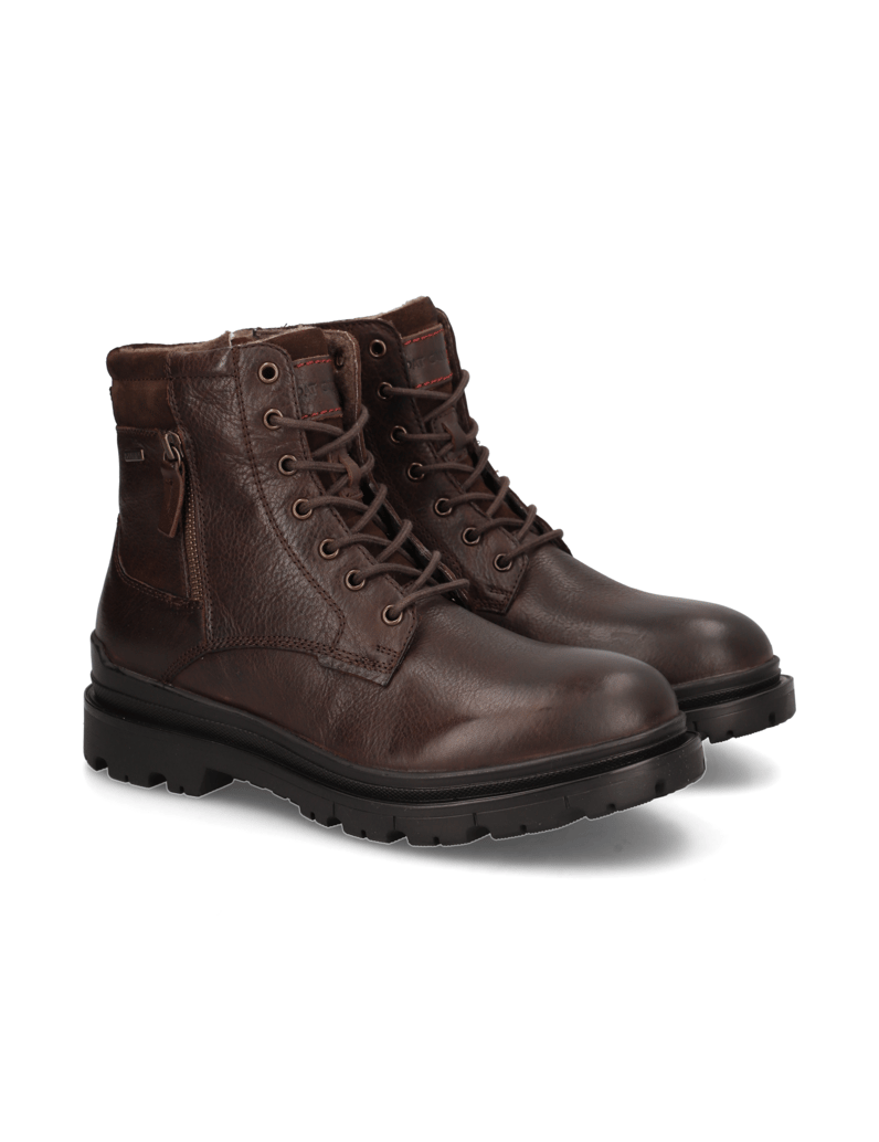 Pat-Calvin-Glattleder-Boot-schwarz