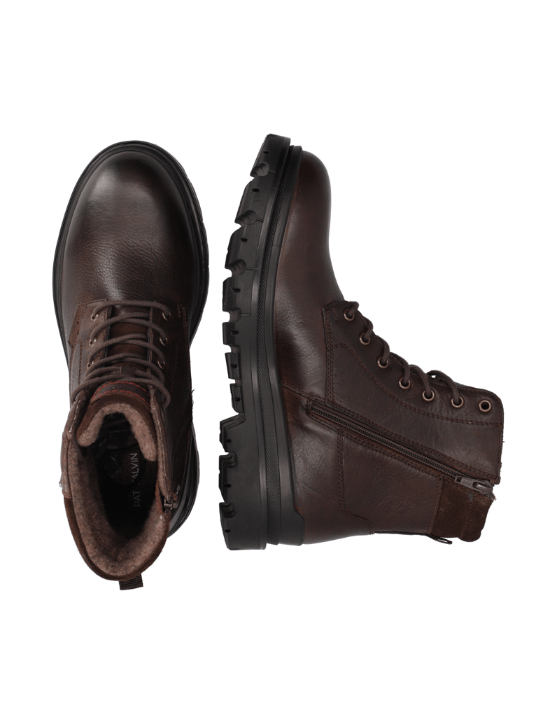 Pat-Calvin-Glattleder-Boot-schwarz