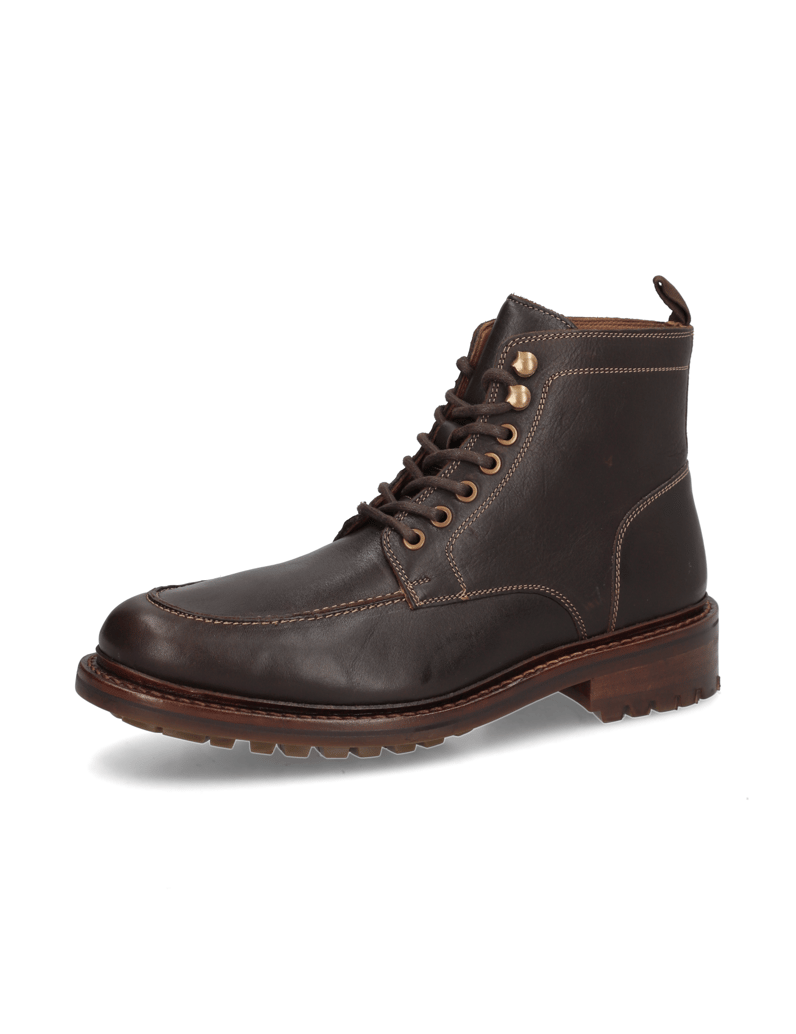 Kalman-&-Kalman-Glattleder-Boot-braun