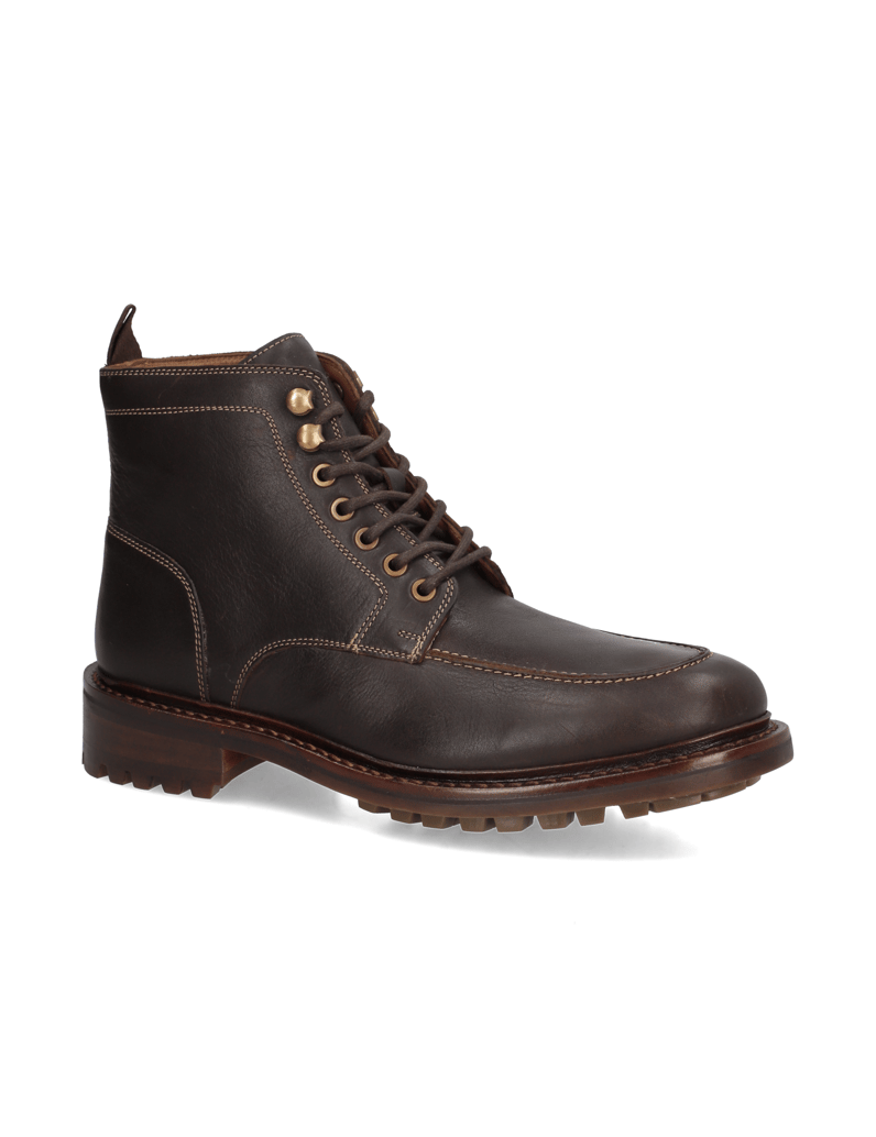 Kalman-&-Kalman-Glattleder-Boot-braun
