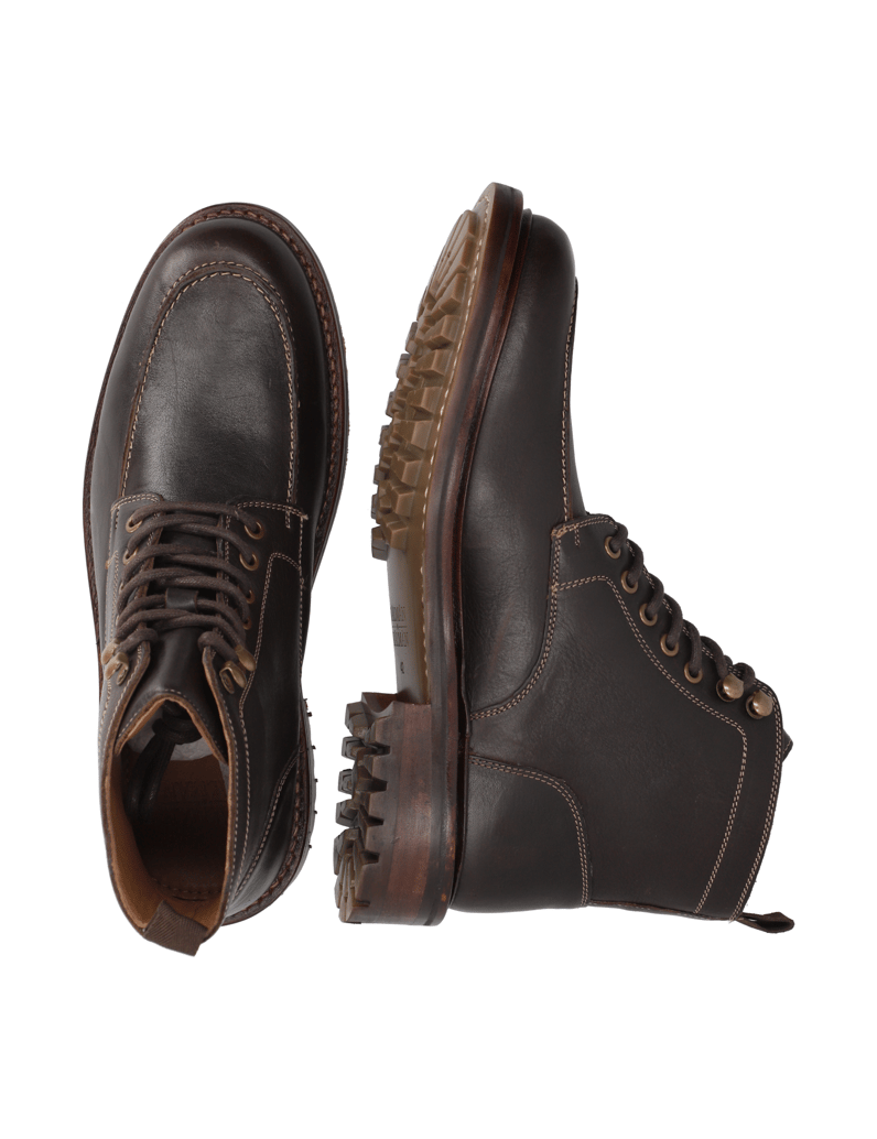 Kalman-&-Kalman-Glattleder-Boot-braun