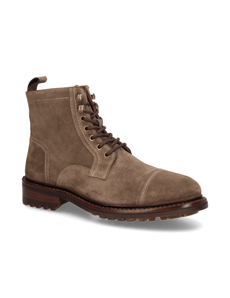 Kalman-&-Kalman-Veloursleder-Boot-braun