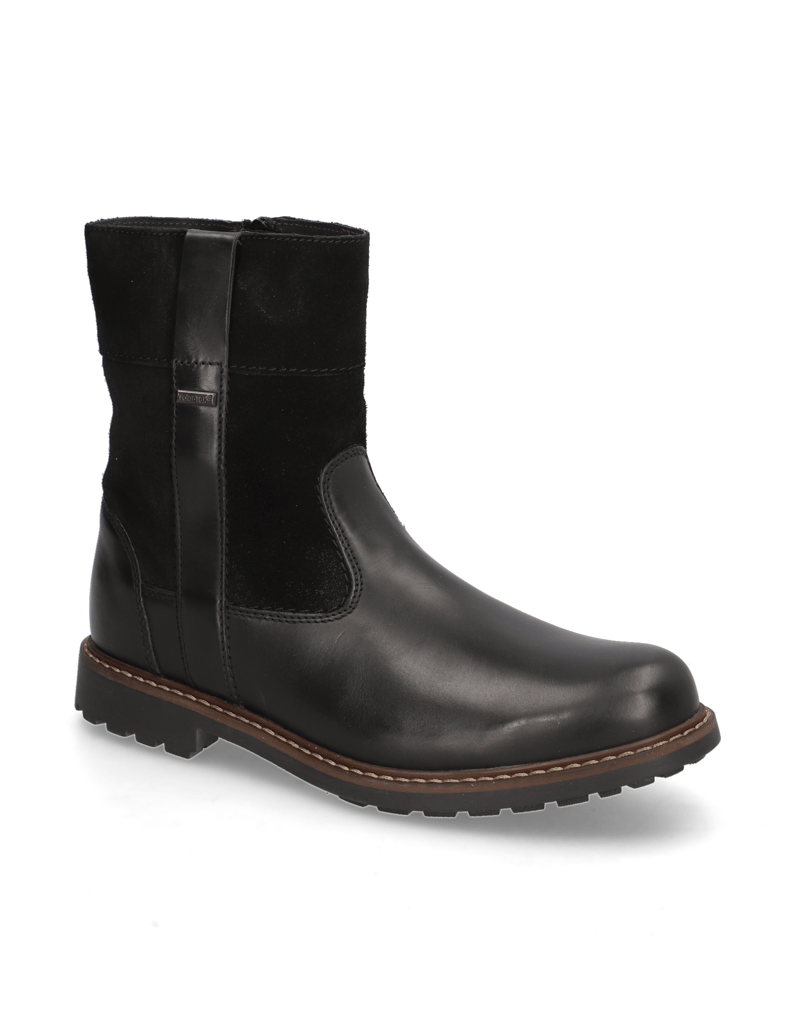 Frank-Walker-Lederkombination-Stiefel-schwarz