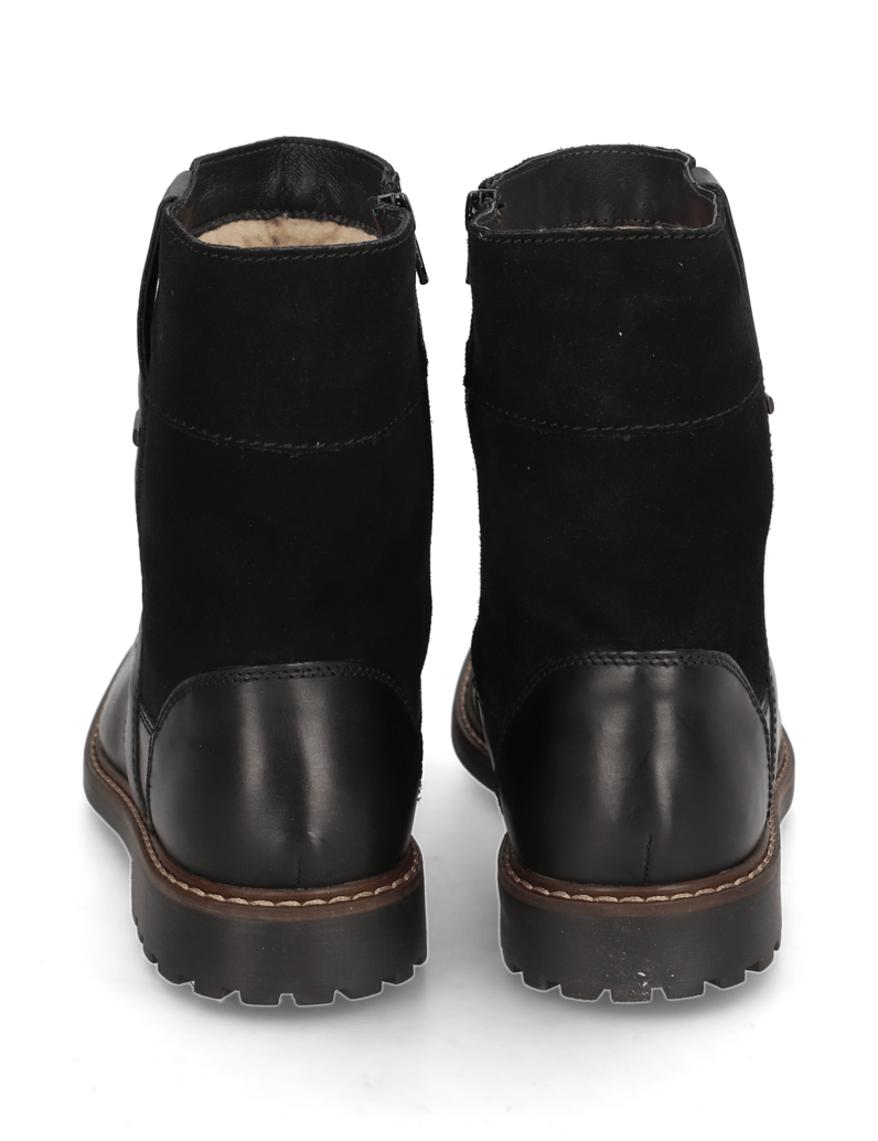Frank-Walker-Lederkombination-Stiefel-schwarz