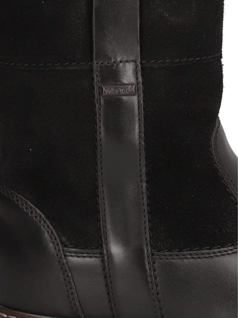 Frank-Walker-Lederkombination-Stiefel-schwarz