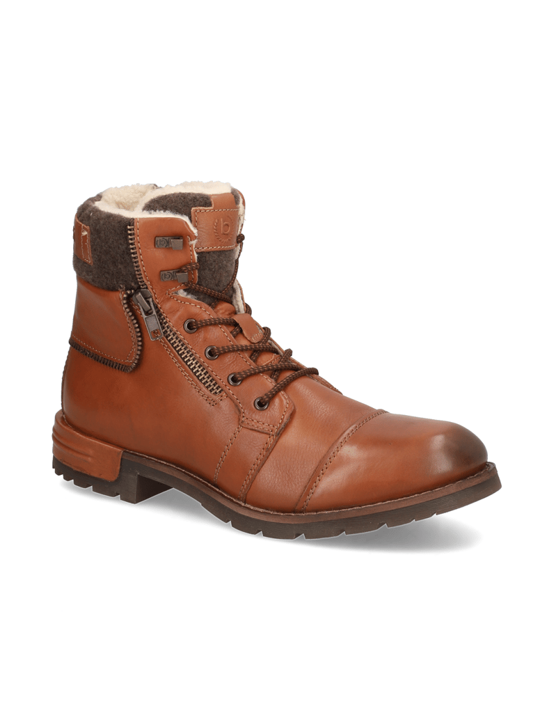 BUGATTI-DENIM-Boot-sportiv-cognac