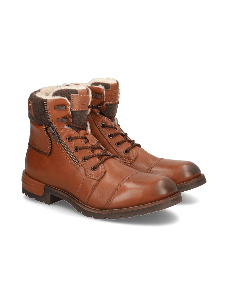 BUGATTI-DENIM-Boot-sportiv-cognac
