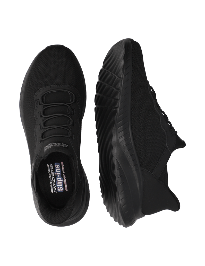 Skechers-Slip-Ins-Bobs-Sport-Squad-schwarz
