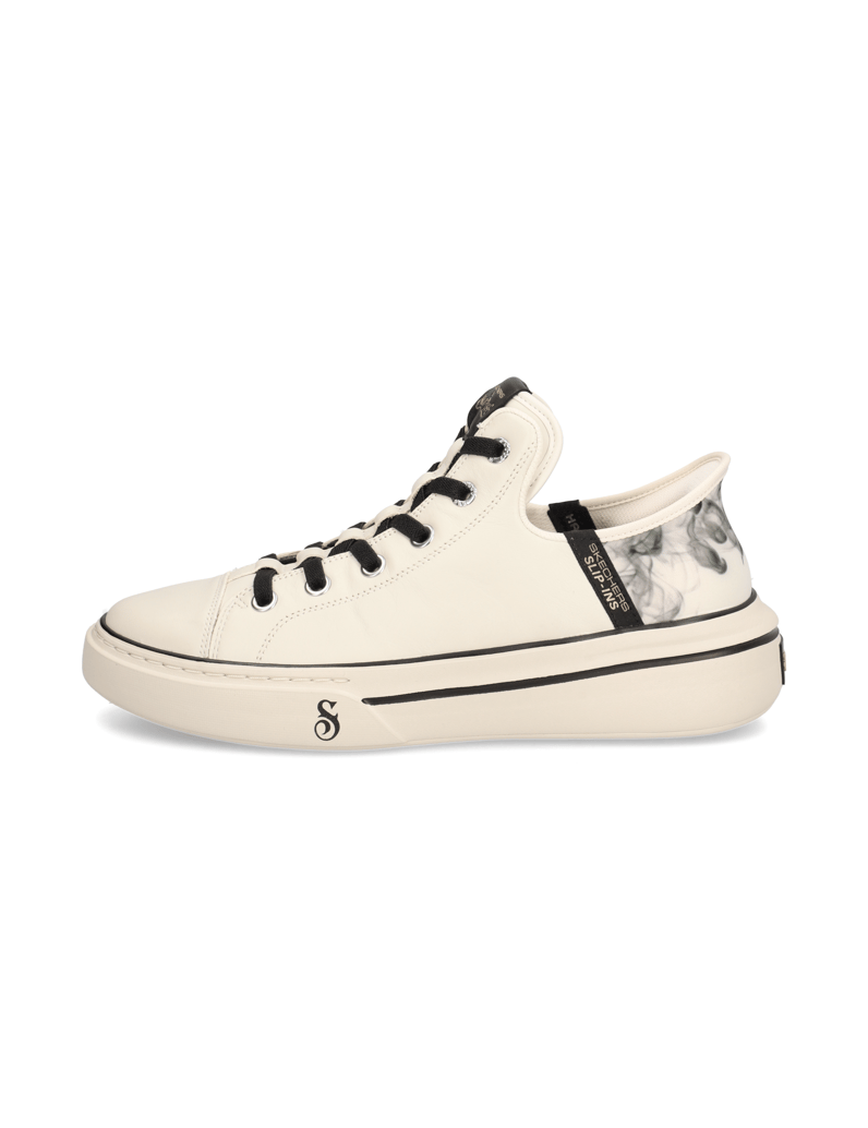 Skechers-PREMIUM-LEATHER-SLIP-INS-SNOOP-ONE-schwarz