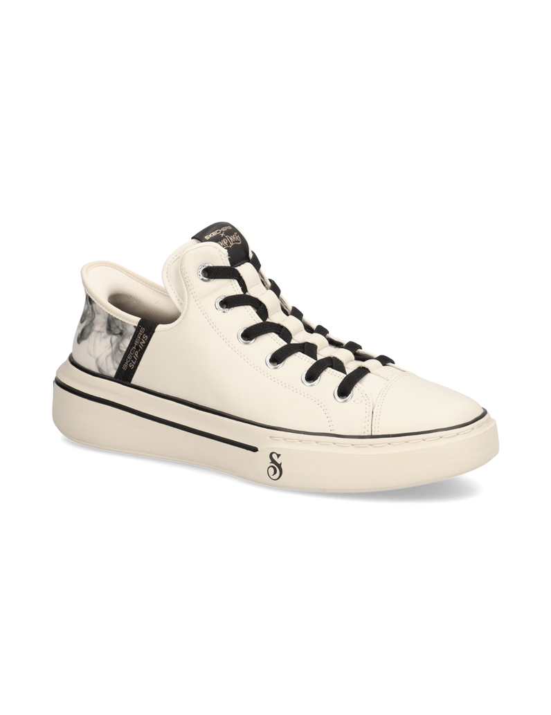Skechers-PREMIUM-LEATHER-SLIP-INS-SNOOP-ONE-schwarz
