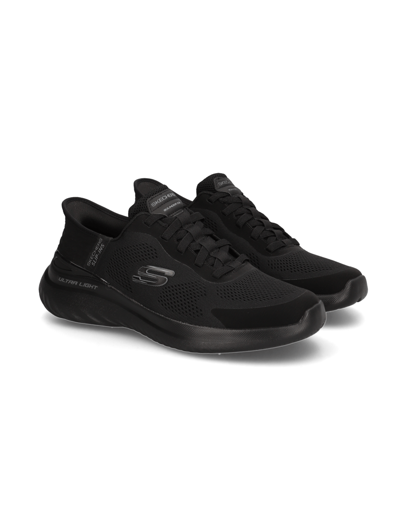 Skechers-SKECHERS-SLIP-INS:BOUNDER-2.0-EMERG-schwarz