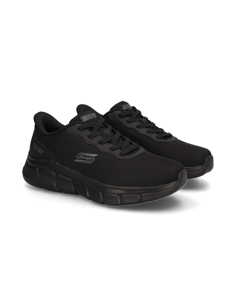 Skechers-BOBS-B-FLEX---GLACIAL-EDGE-schwarz