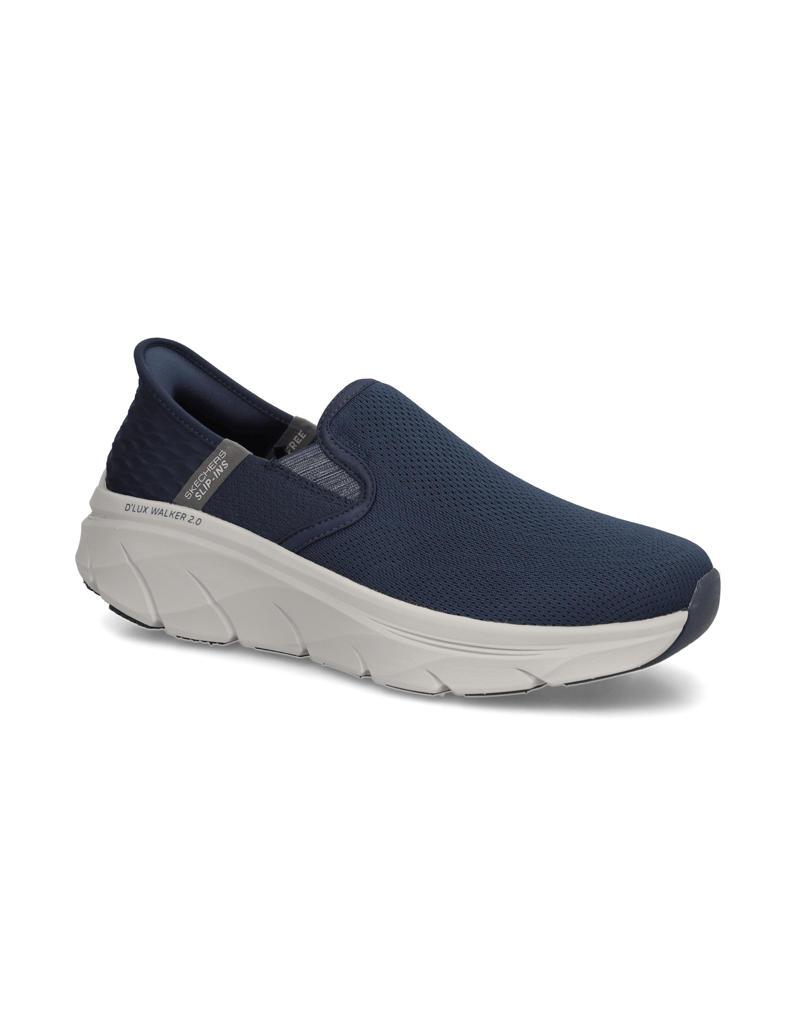 Skechers-SLIP-INS-D'LUX-WALKER-2.0-blau