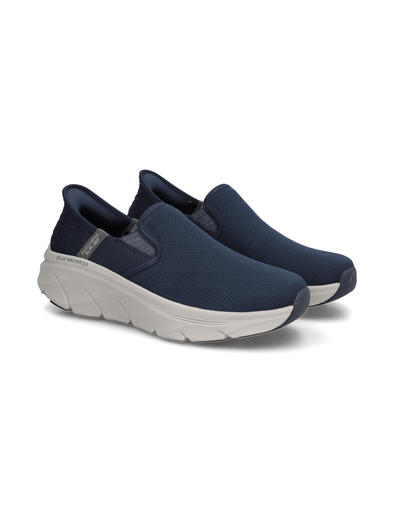 Skechers-SLIP-INS-D'LUX-WALKER-2.0-blau