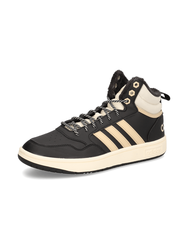 Adidas-HOOPS-3.0-MID-WTR,-schwarz