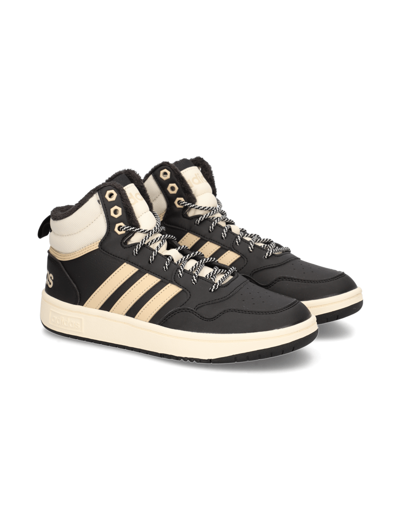 Adidas-HOOPS-3.0-MID-WTR,-schwarz