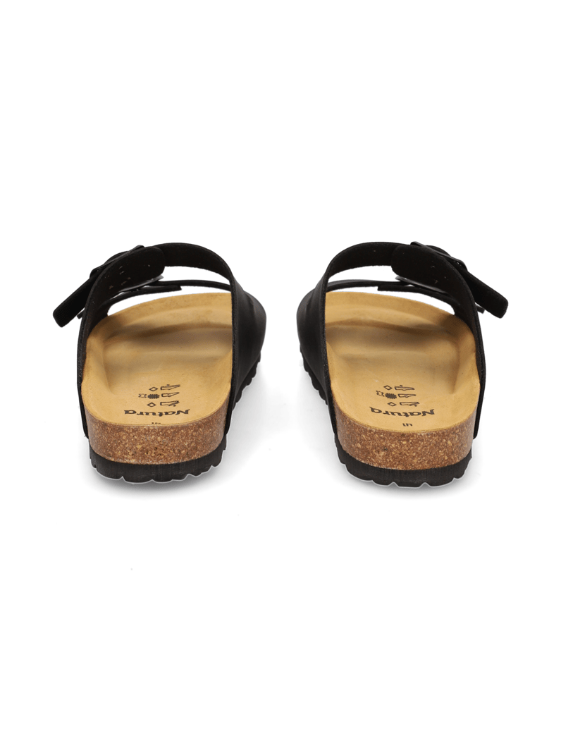 Natura-Hausschuh-schwarz