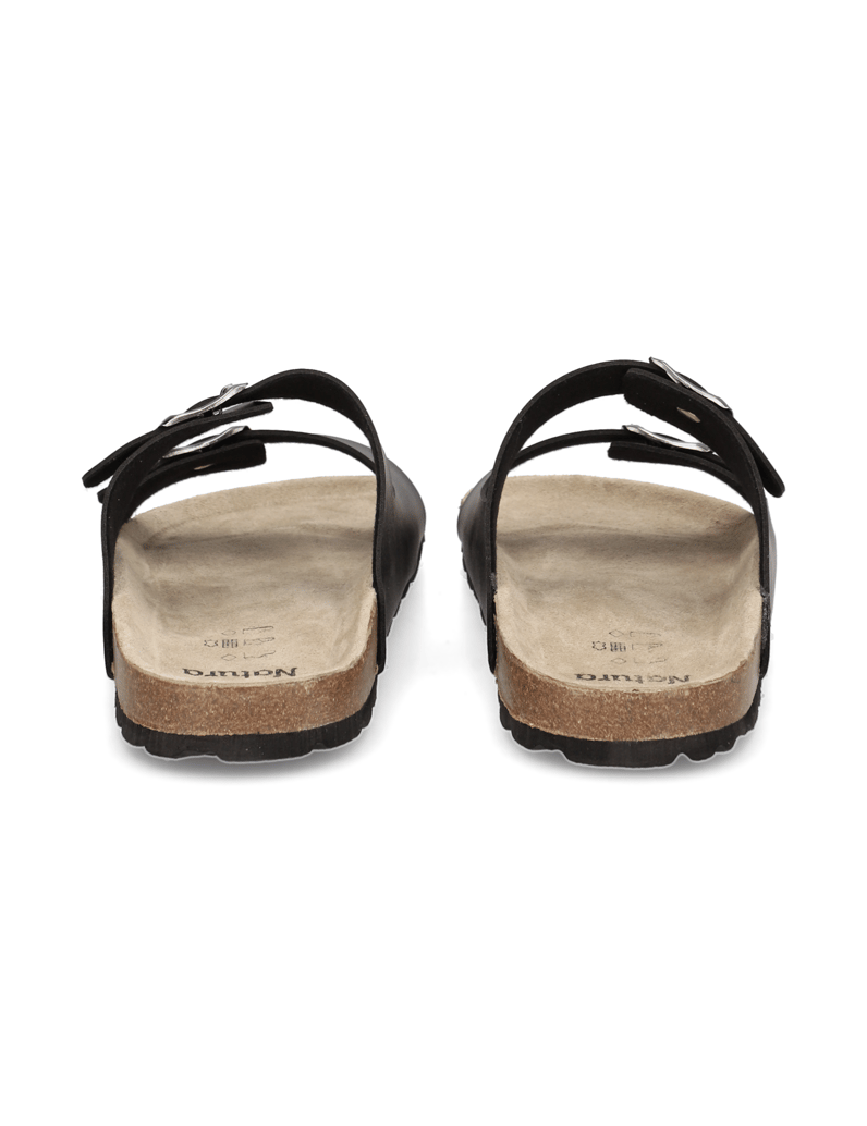 Natura-Hausschuh-schwarz