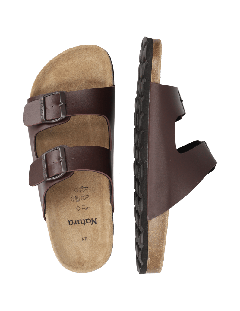 Natura-Hausschuh-schwarz