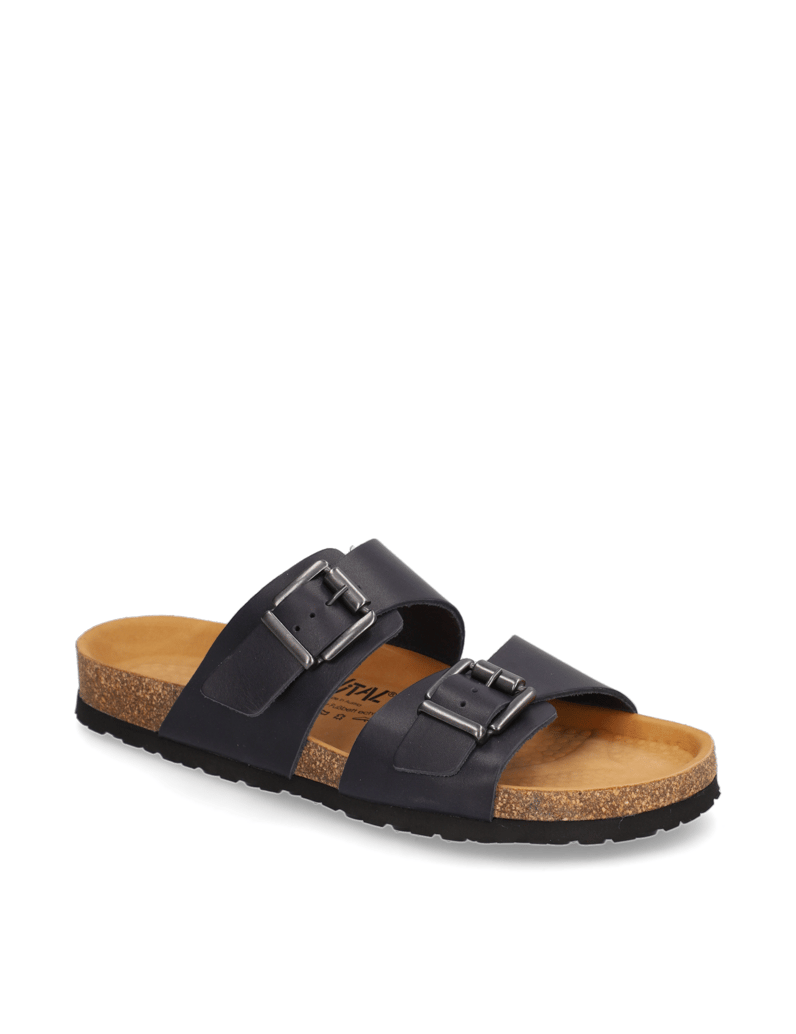 Vital-Glattleder-Hausschuh