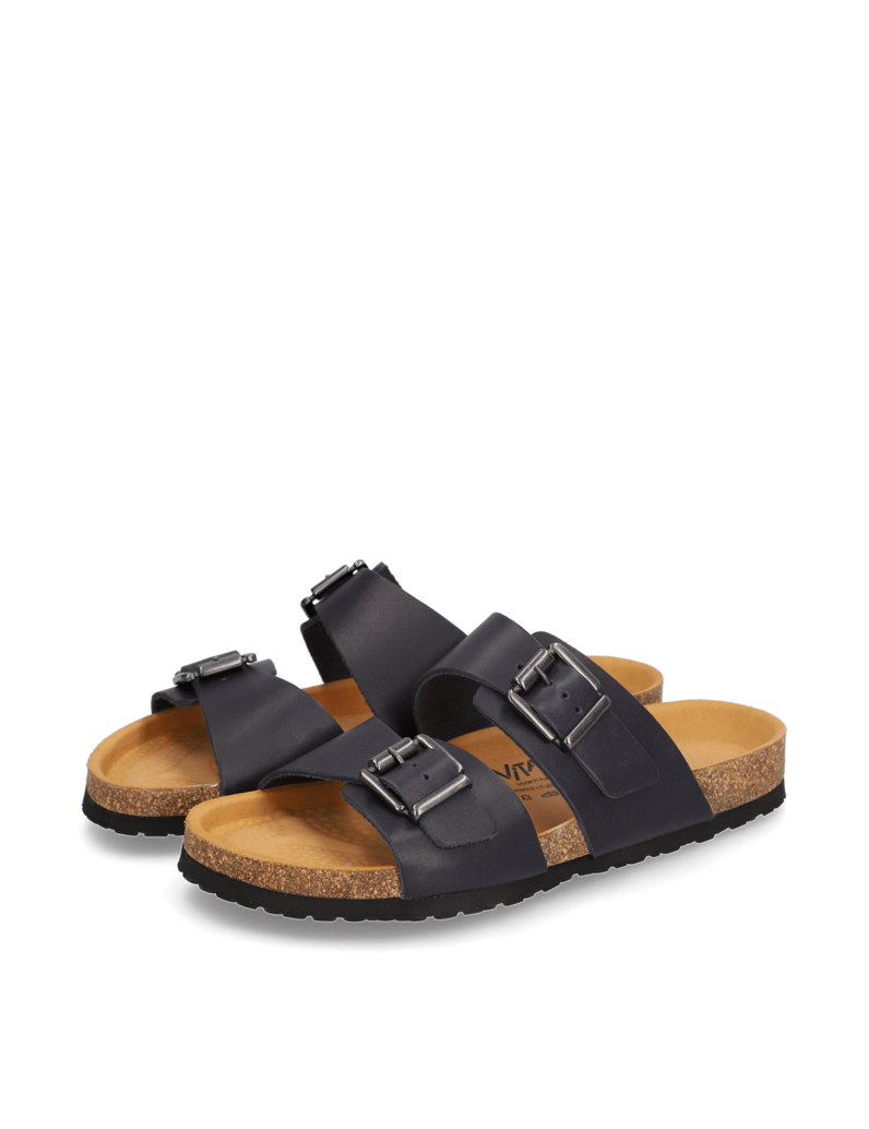 Vital-Glattleder-Hausschuh