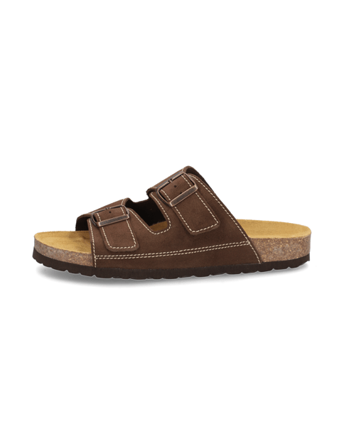 Veloursleder Hausschuh