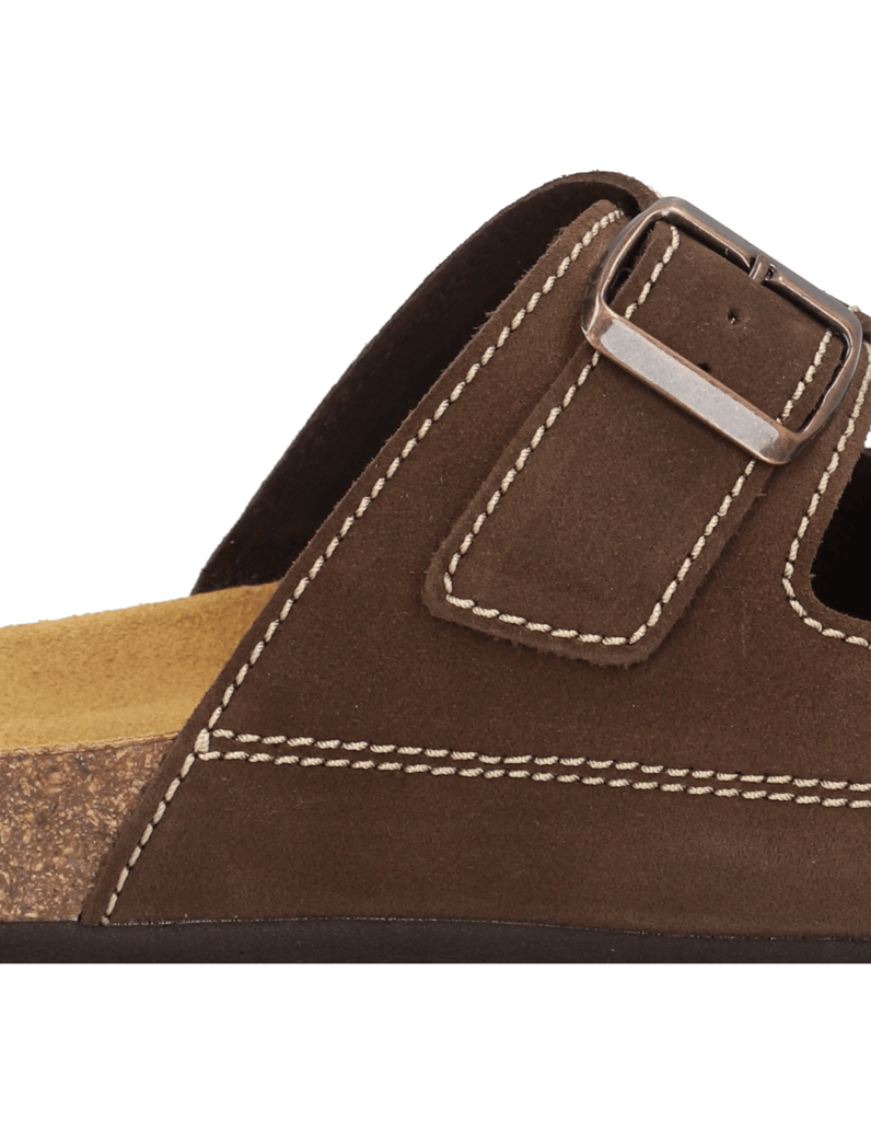 Natura-Veloursleder-Hausschuh-braun