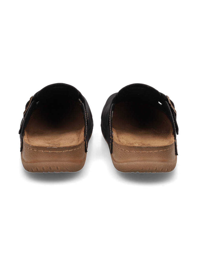 Natura-Hausschuh-schwarz