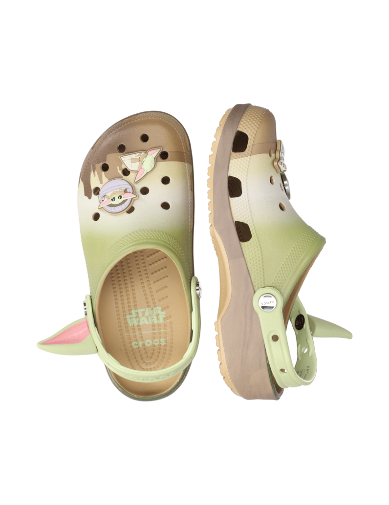 Crocs-STAR-WARS-GROGU-CLS-CLG-grün